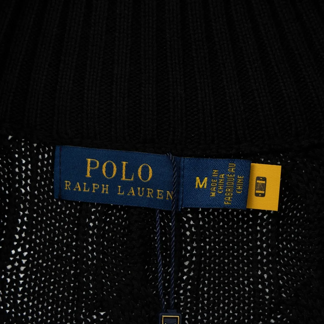 P290 top version (different currencies) You can scan the QR code to enter the official website Style: Ralph Lauren POLO Ralph Lauren small label embroidered knitted old money style half-zip pullover long-sleeved sweater Color: Picture color Size: XS-XL Fabric: Pure cotton Accessories: Full set of customized accessories No gender distinction, same style for men and women